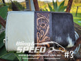 Load image into Gallery viewer, Cowhide and Leather Wallet - Zipper Closure