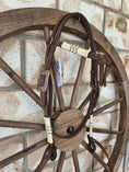 Load image into Gallery viewer, Futurity Knot with Rawhide Bridle Dark Oil