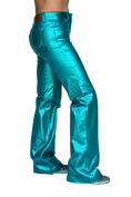 Load image into Gallery viewer, Turquoise Metallic Signature Trouser