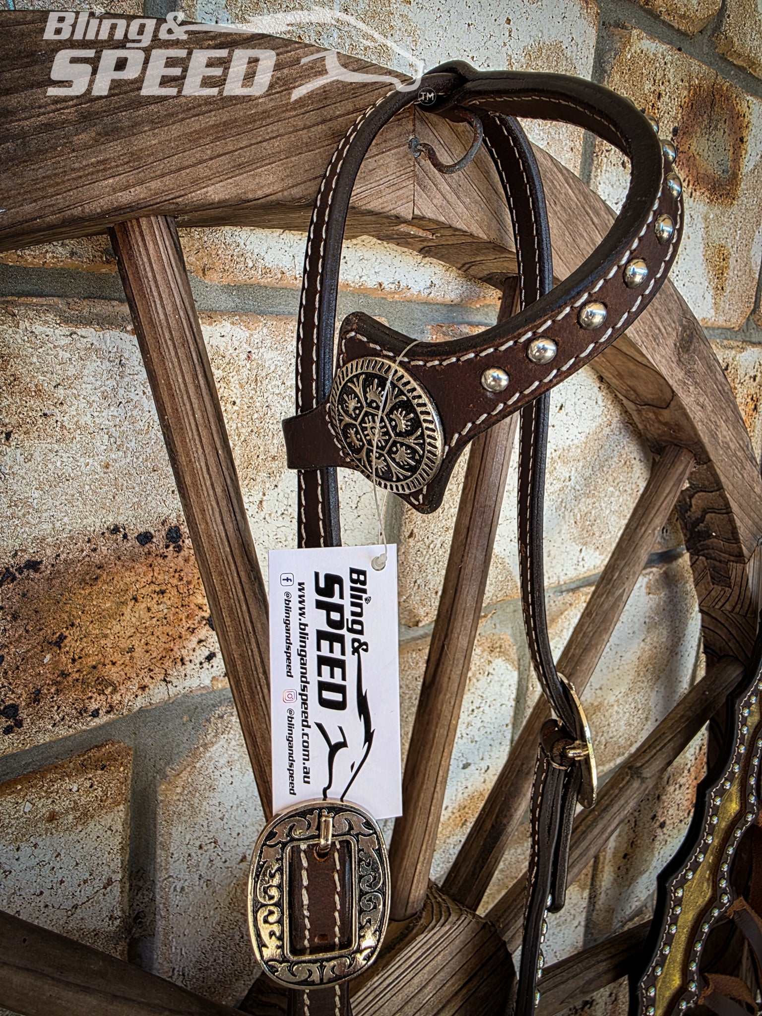 Metallic Gold Inlay Tack Set