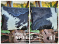 Load image into Gallery viewer, Leather and Cowhide Crossbody Bag - Black