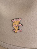 Load image into Gallery viewer, Mysterious Leg Bruise Club - Enamel Hat Pin