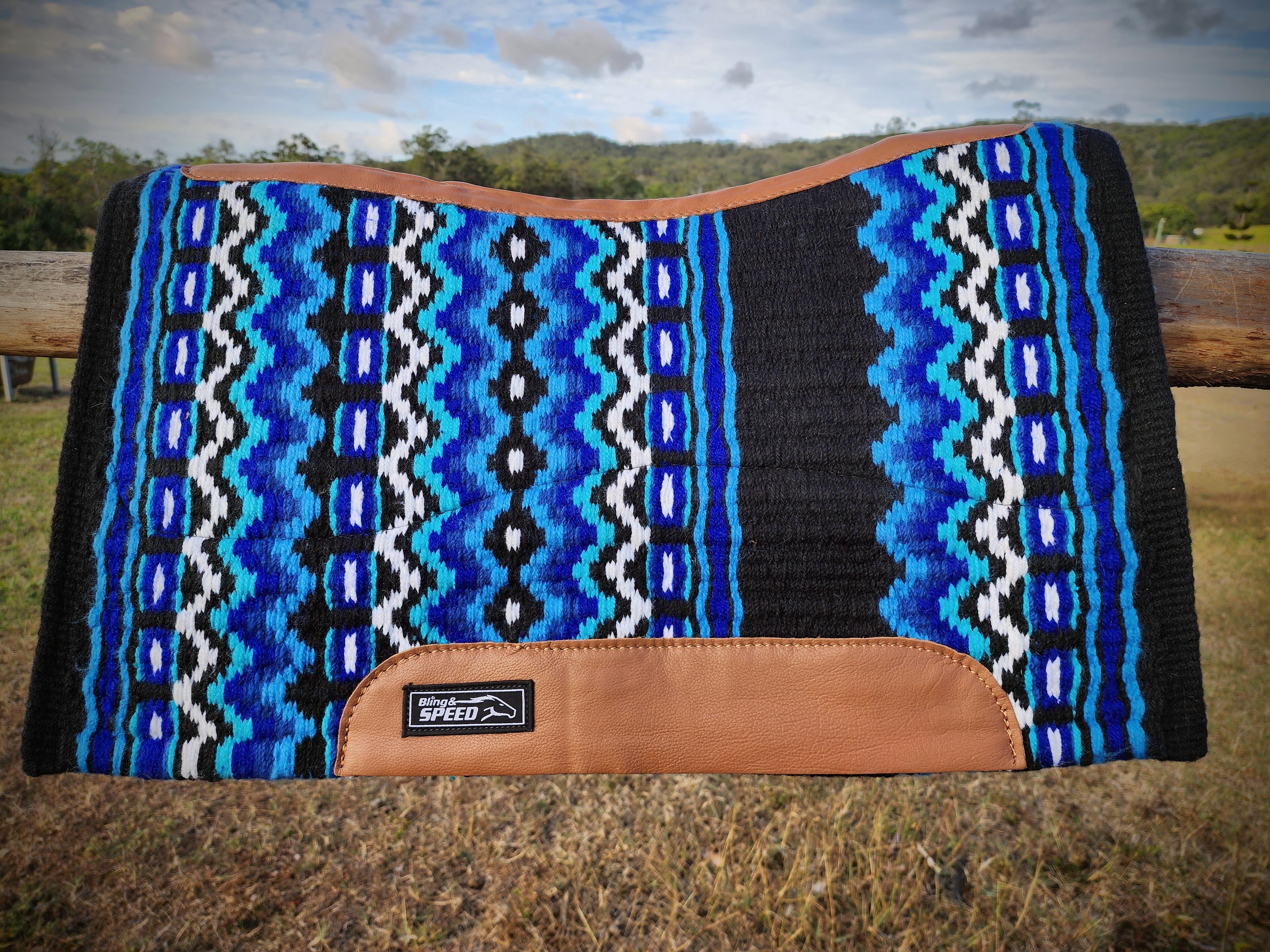 50. Blue Moon Saddle Pad