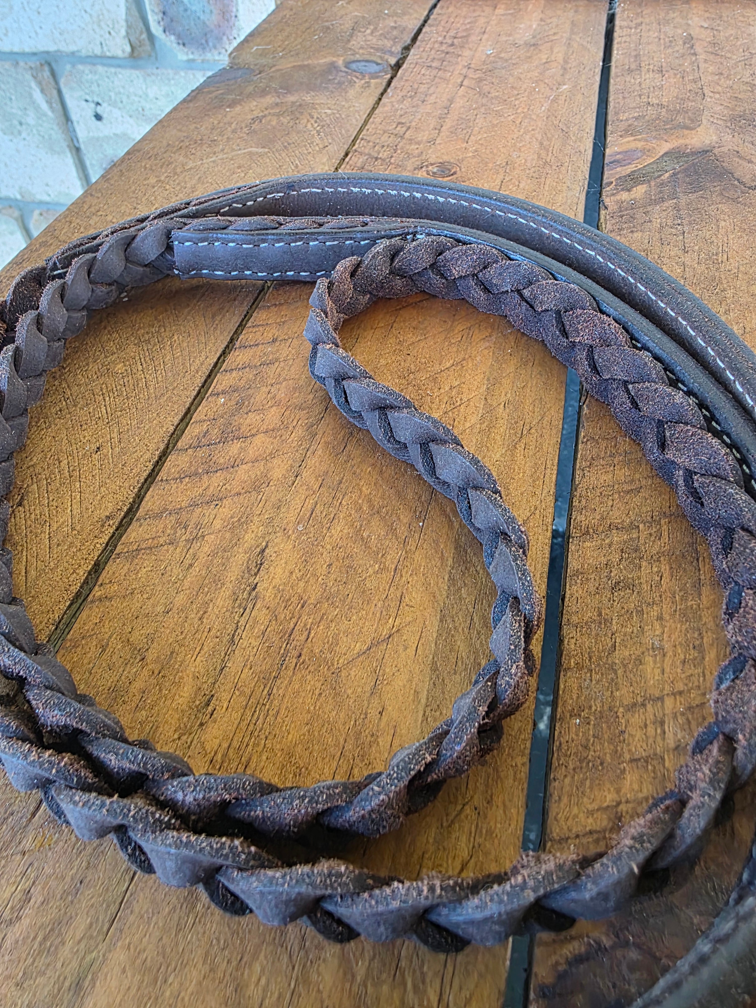 Bling & Speed Plait Barrel Reins