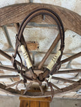 Load image into Gallery viewer, Futurity Knot with Rawhide Bridle Dark Oil