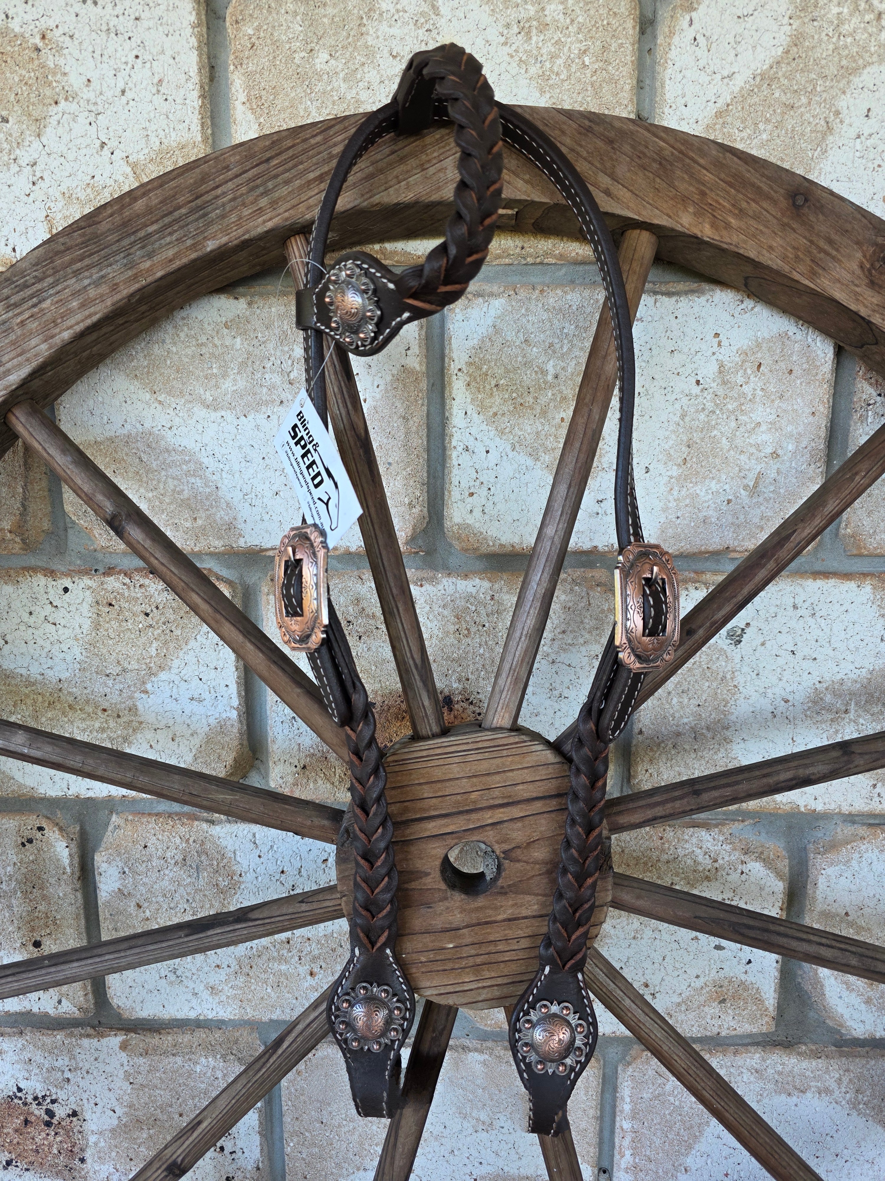 B&S Plait One Ear Bridle