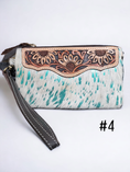 Load image into Gallery viewer, Cowhide Leather Purse - Various Designs