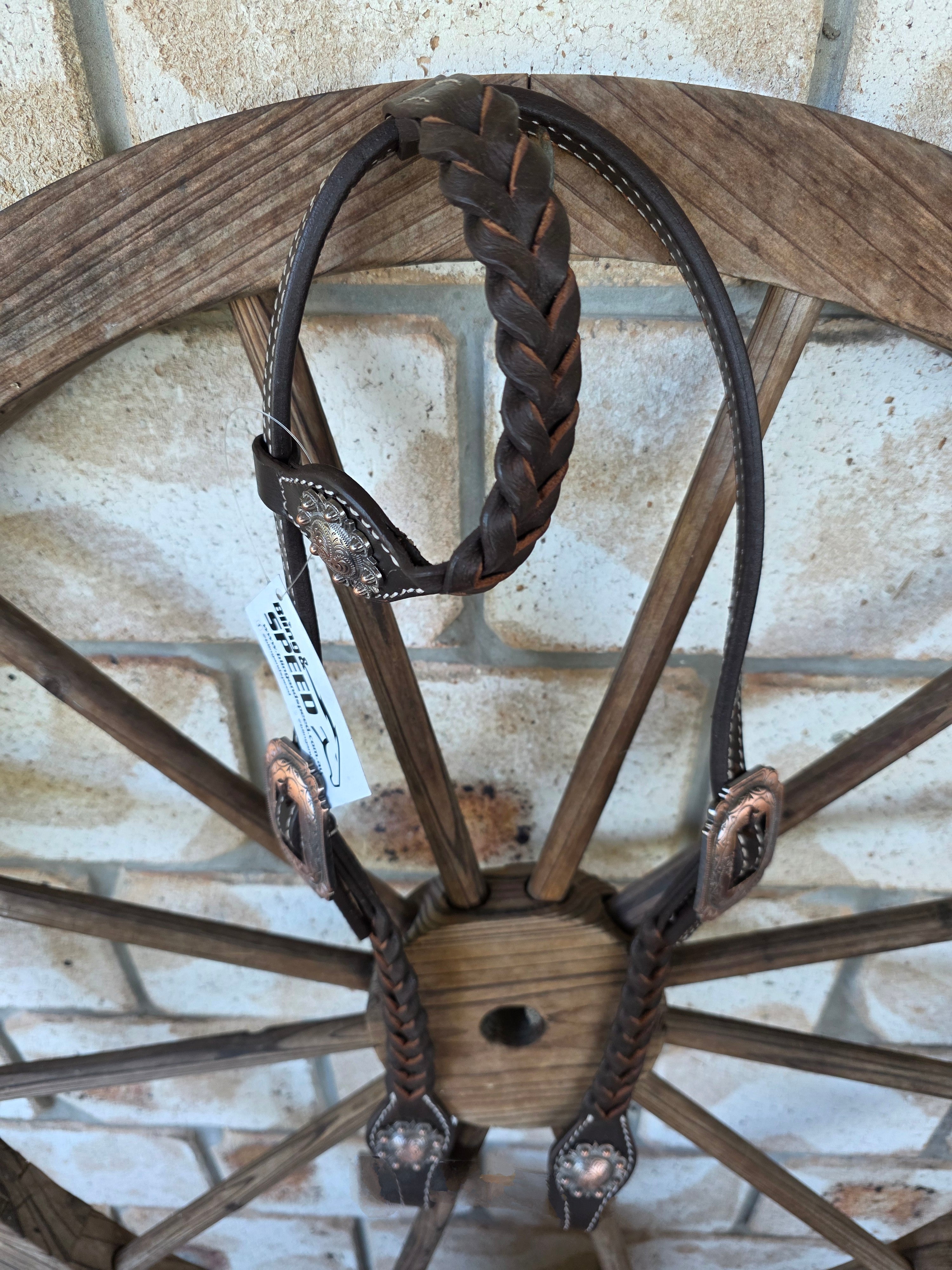 B&S Plait One Ear Bridle