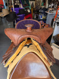 Load image into Gallery viewer, Bling and Speed All Round Western Saddle - 15.5" Seat