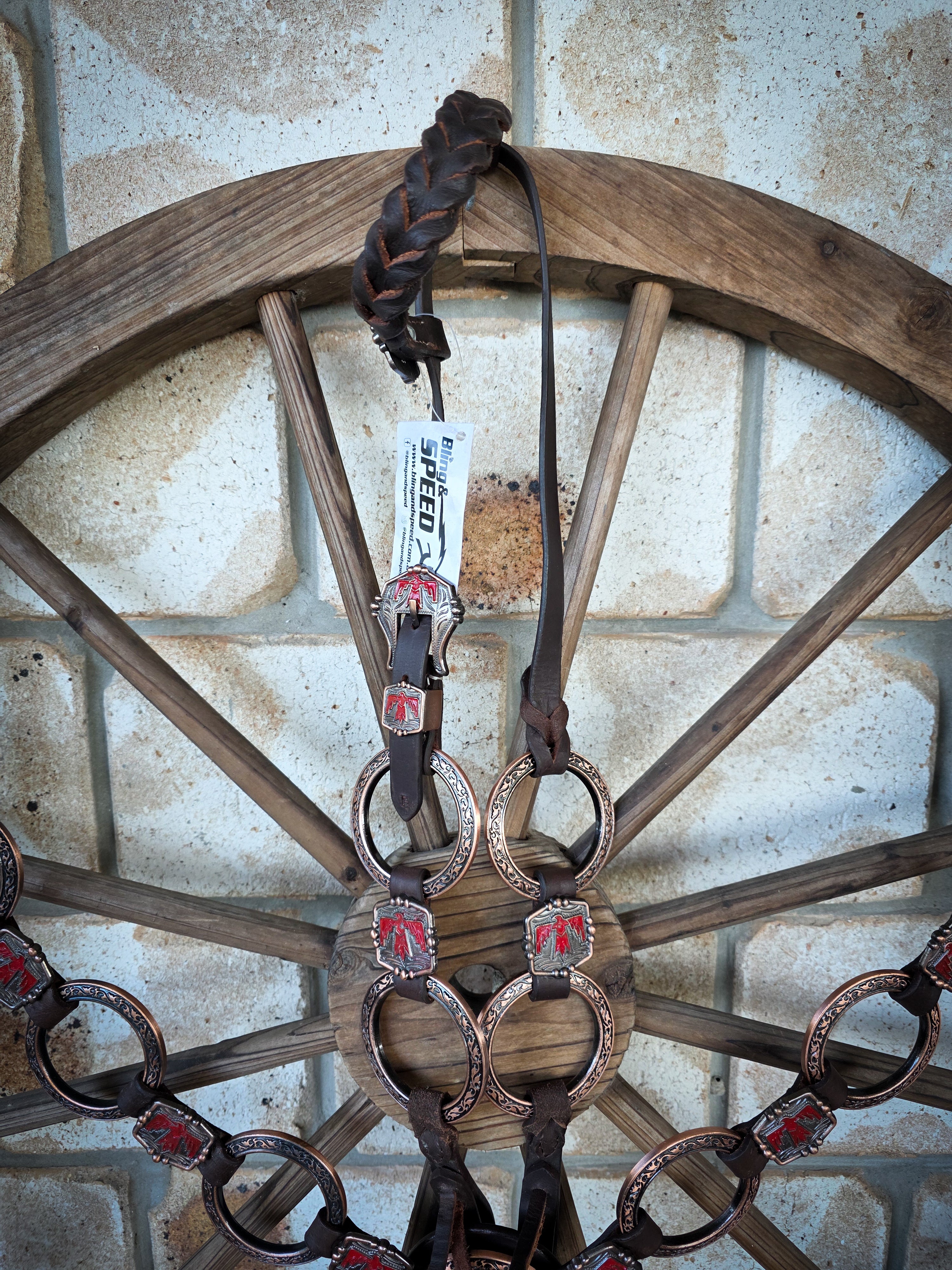 Red Thunderbird Ring Tack Set