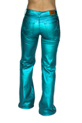 Load image into Gallery viewer, Turquoise Metallic Signature Trouser
