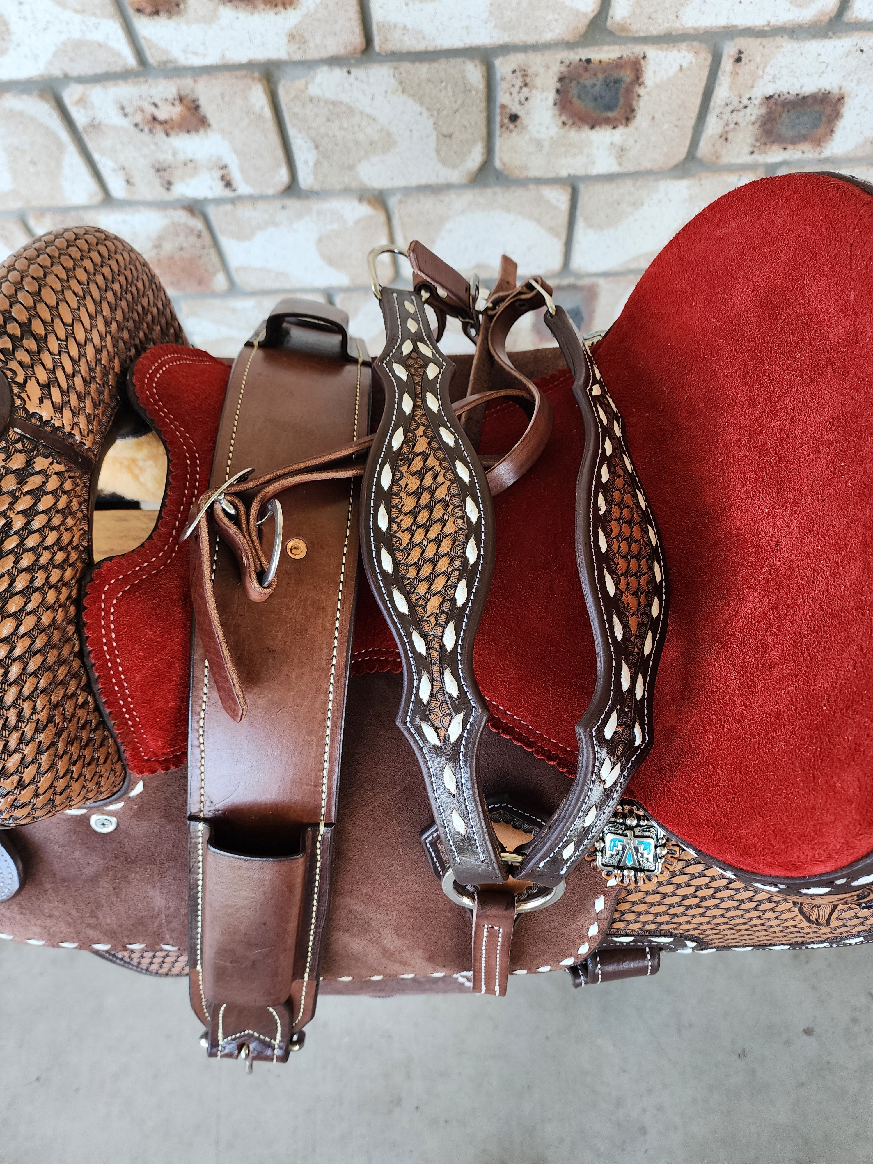 Leather Barrel Saddle - LBS1