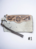 Load image into Gallery viewer, Cowhide Leather Purse - Various Designs