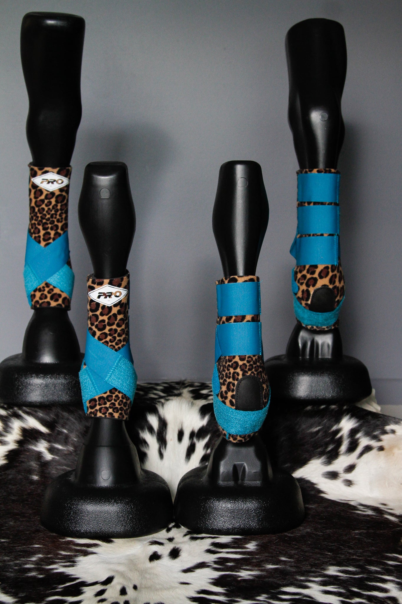 H20 Front & H20 Rear Cheetah Sports Support - Turquoise (7926450946286)