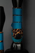 Load image into Gallery viewer, H20 Front & H20 Rear Cheetah Sports Support - Turquoise (7926450946286)