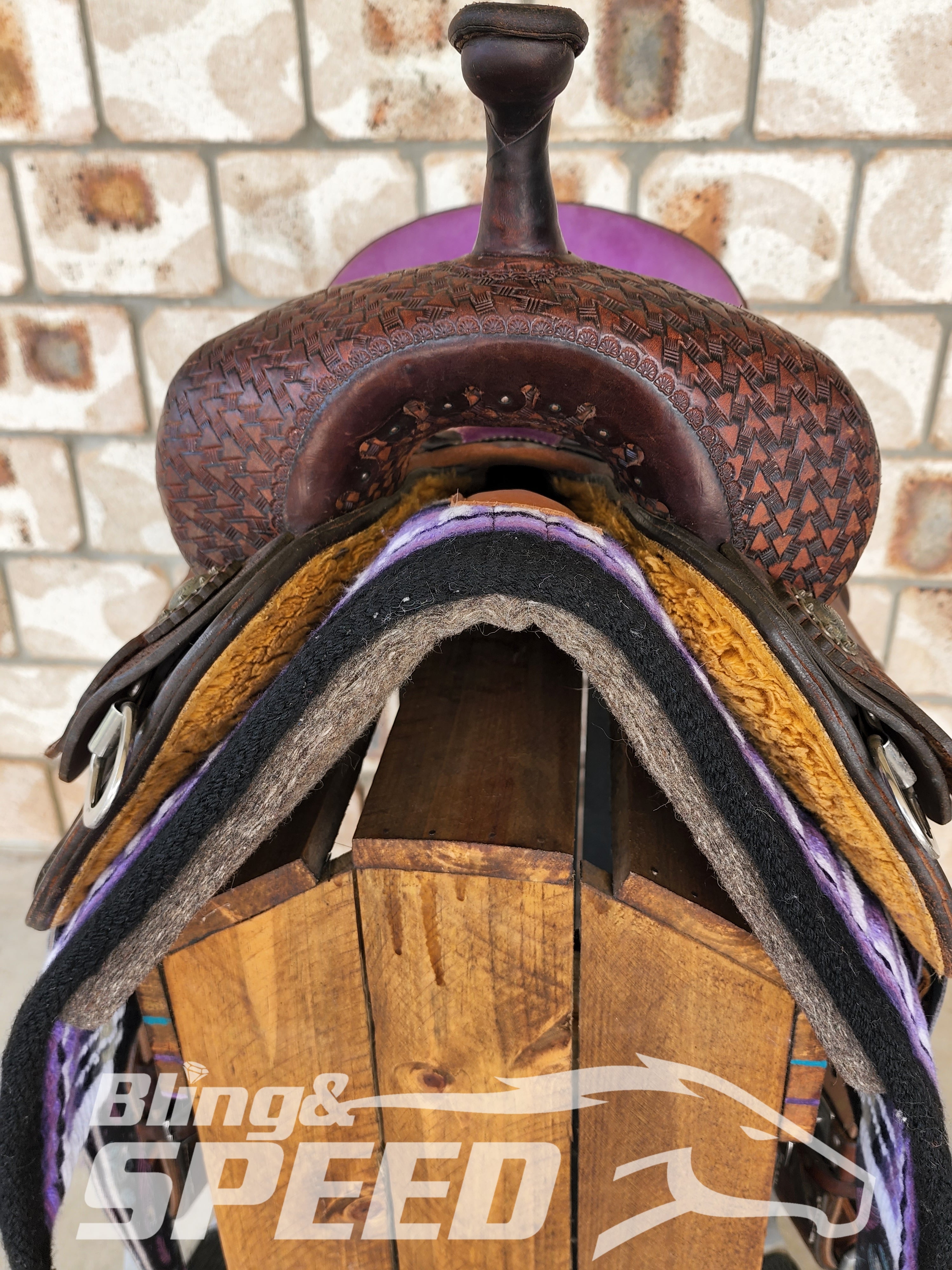 2. "The Amethyst Unicorn" Saddle Pad (7873221165294)