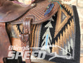 Load image into Gallery viewer, 14. "Aztec Desert" Unicorn Saddle Pad (7873219395822)