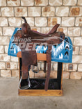 Load image into Gallery viewer, 19. "Navajo Sky" Unicorn Saddle Pad (7873219330286)