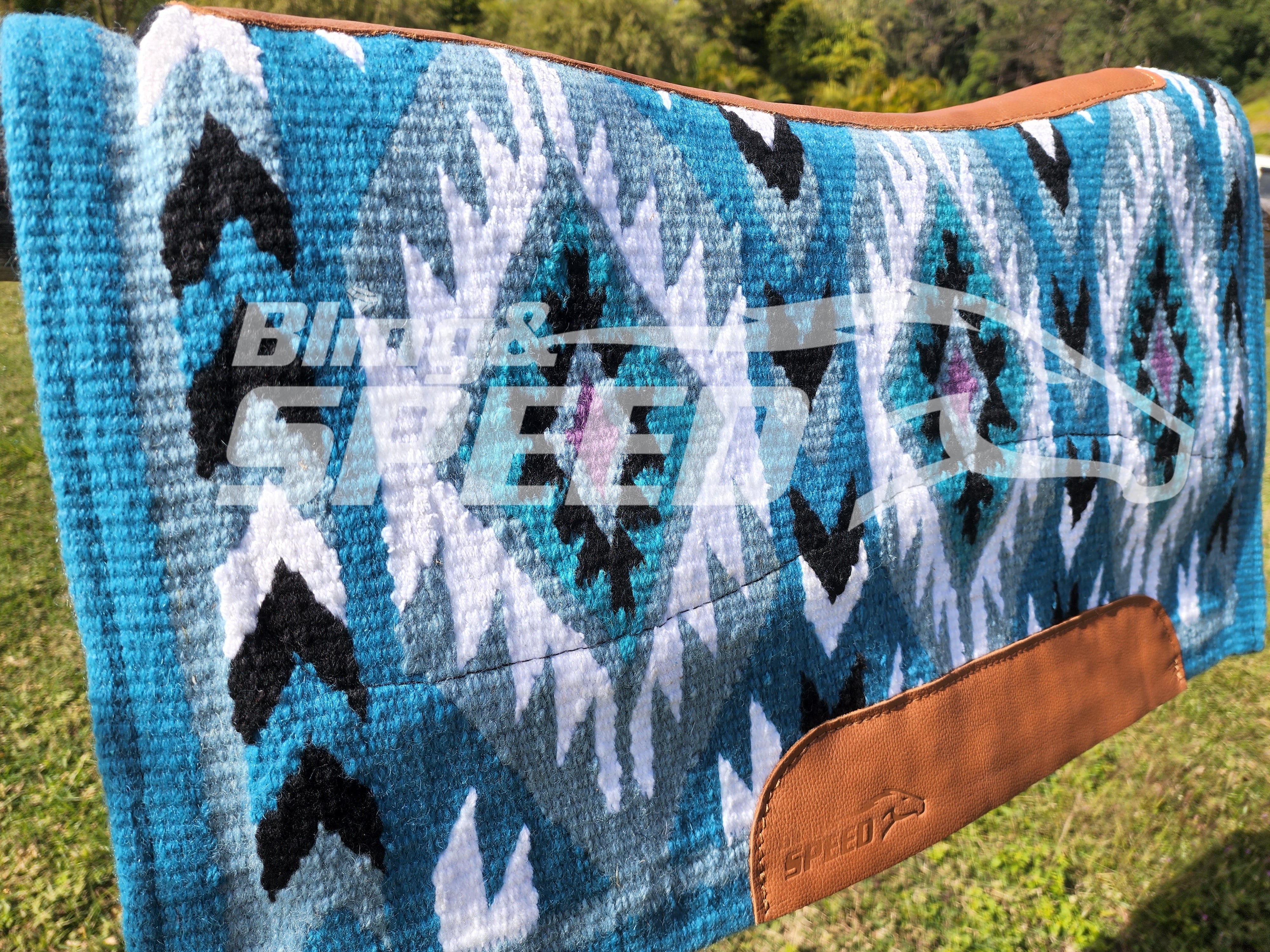 19. "Navajo Sky" Unicorn Saddle Pad (7873219330286)