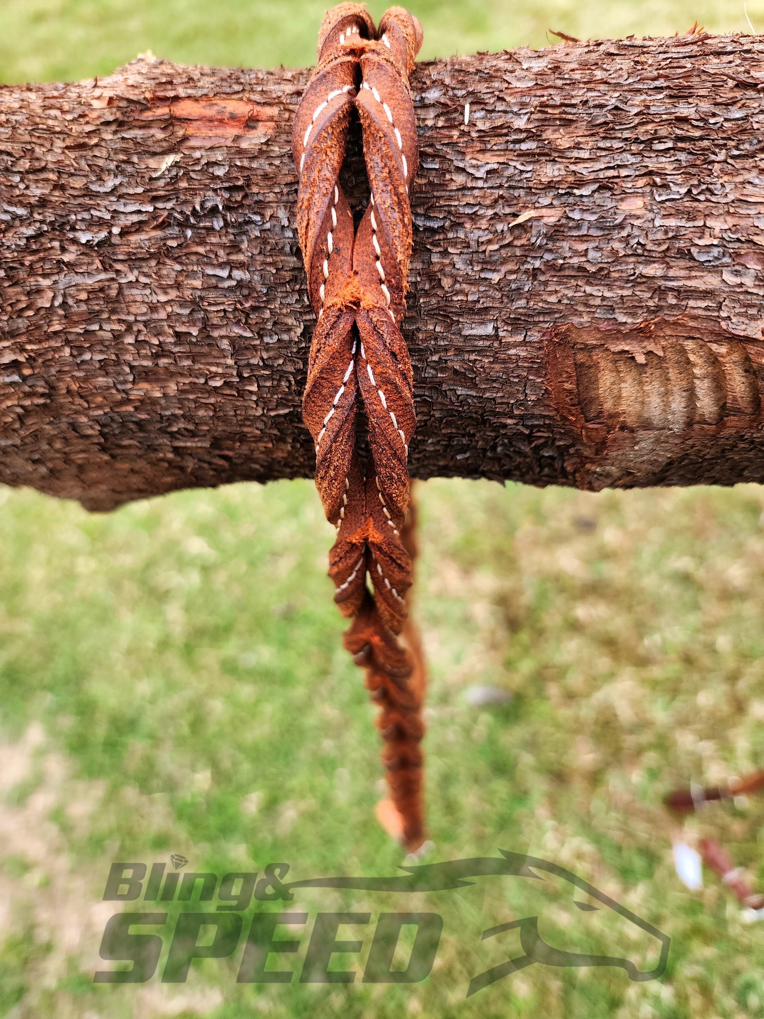 Bling & Speed Twisted Bloodknot Barrel Reins (7897297715438)