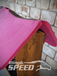 Load image into Gallery viewer, The Barrel Racer Felt Saddle Pad - Pink (7907501637870)
