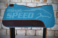 Load image into Gallery viewer, The Barrel Racer Felt Saddle Pad - Turquoise (7907536470254)