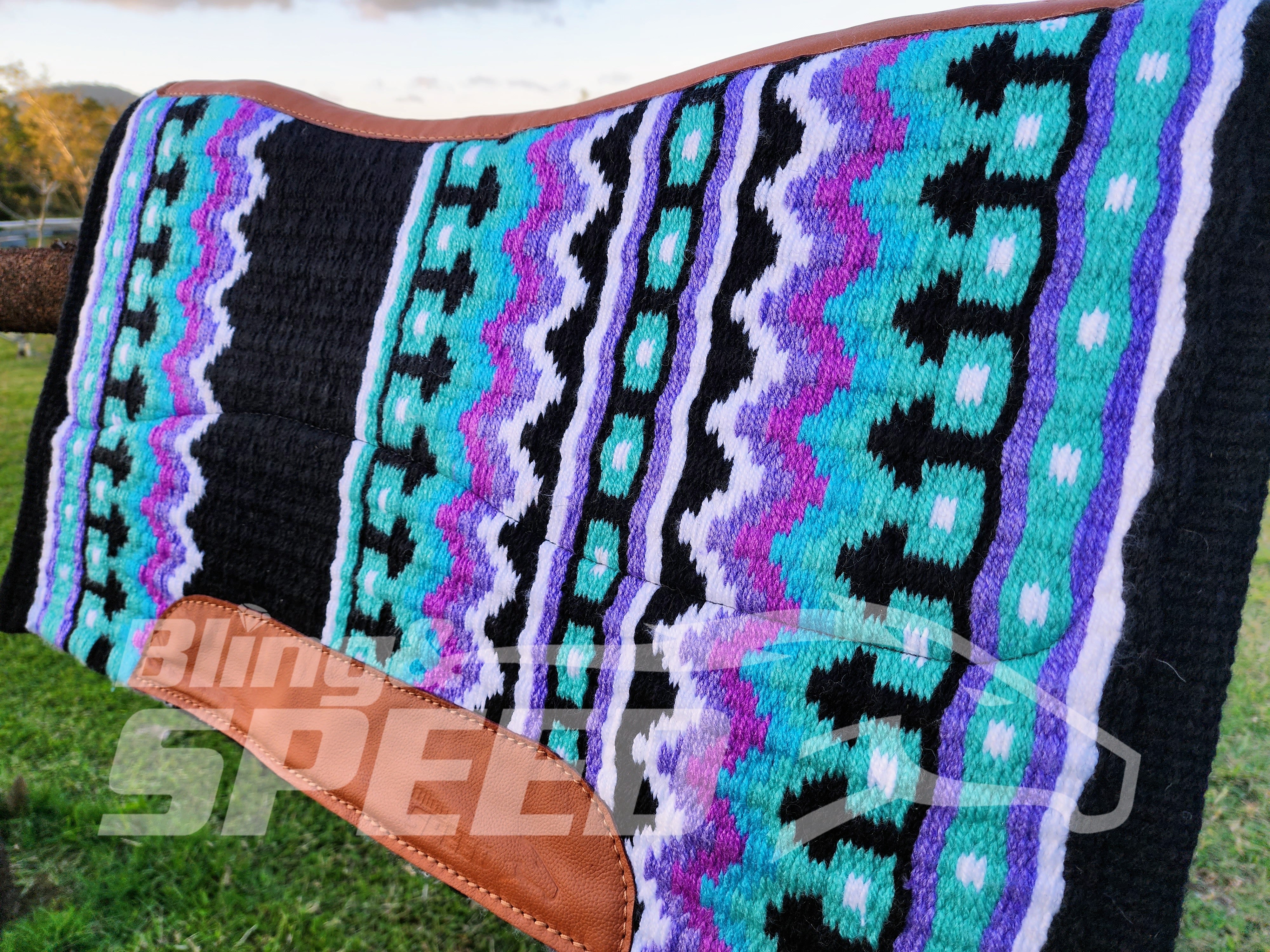 33. "The Indigo" Unicorn Saddle Pad (7932167094510)