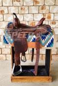 Load image into Gallery viewer, 43. "?" Unicorn Saddle Pad (7942205243630)