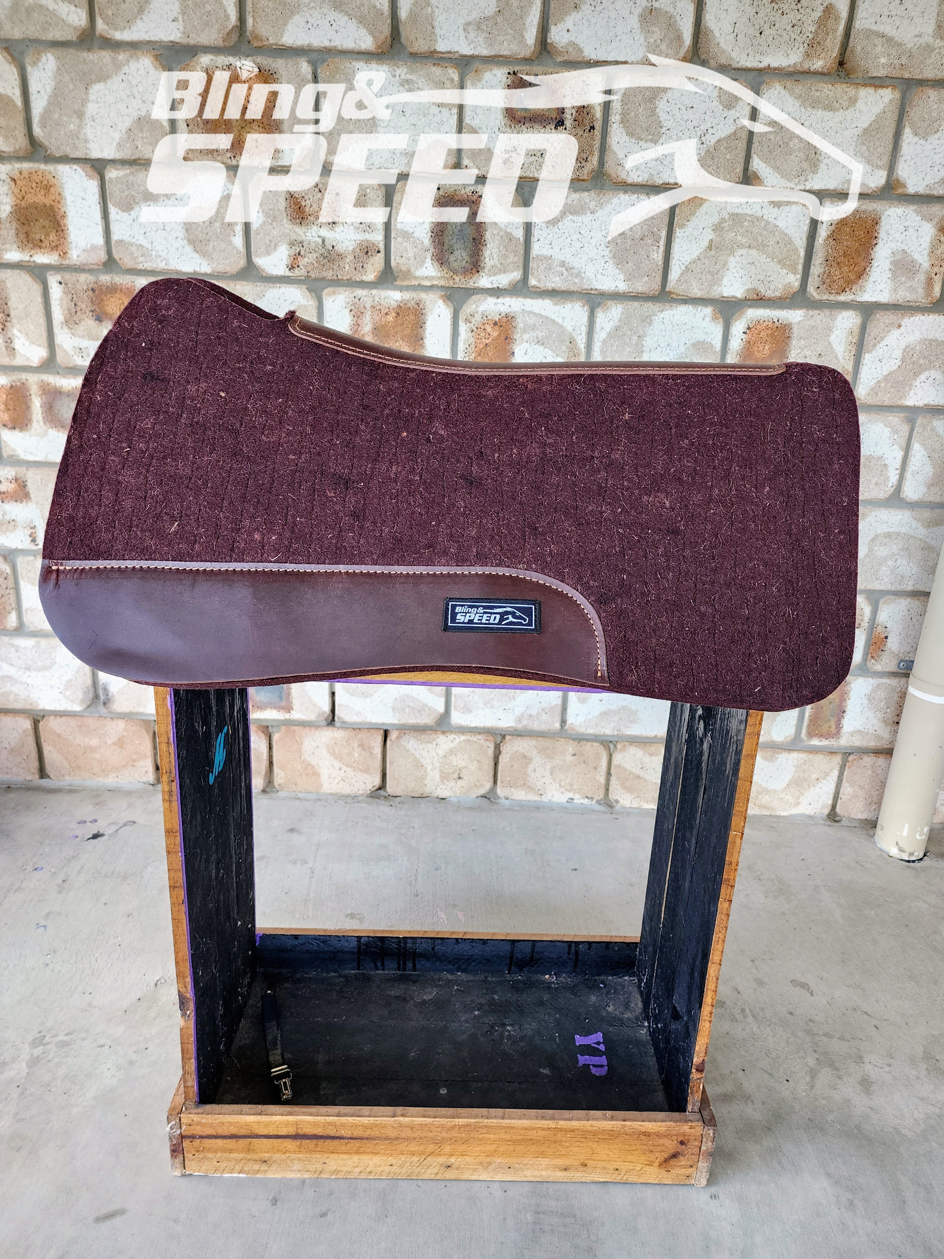 Wither Relief Saddle Pad - Chocolate (7954225955054)