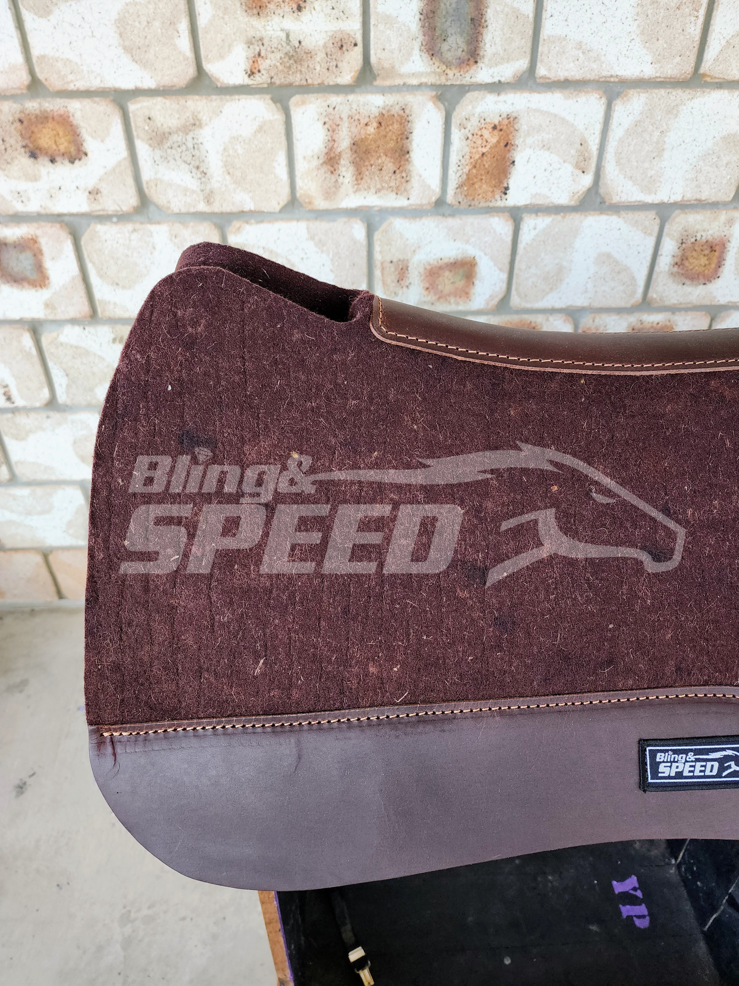 Wither Relief Saddle Pad - Chocolate (7954225955054)