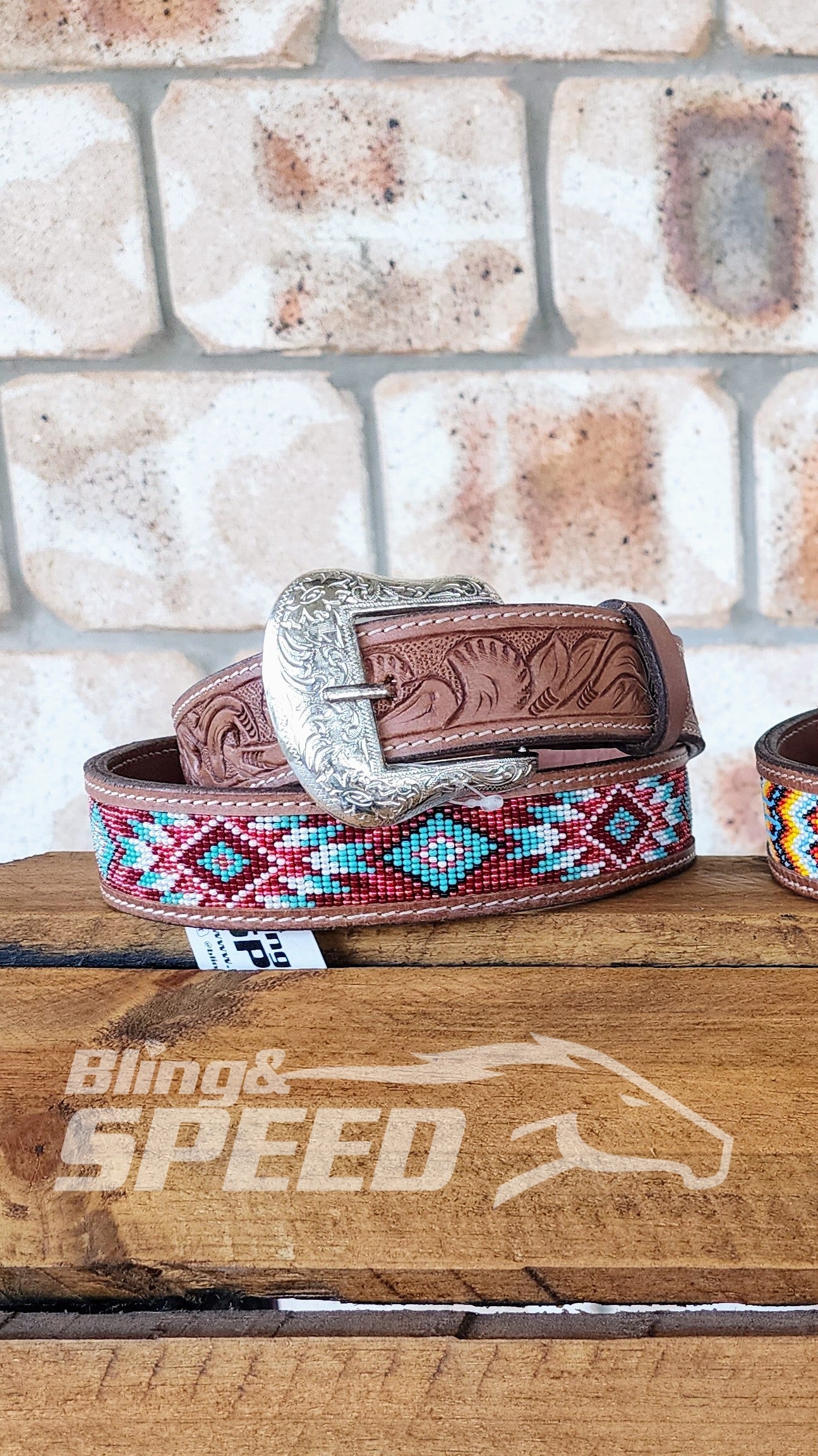 Beaded Tooled Belts (7956048904430)