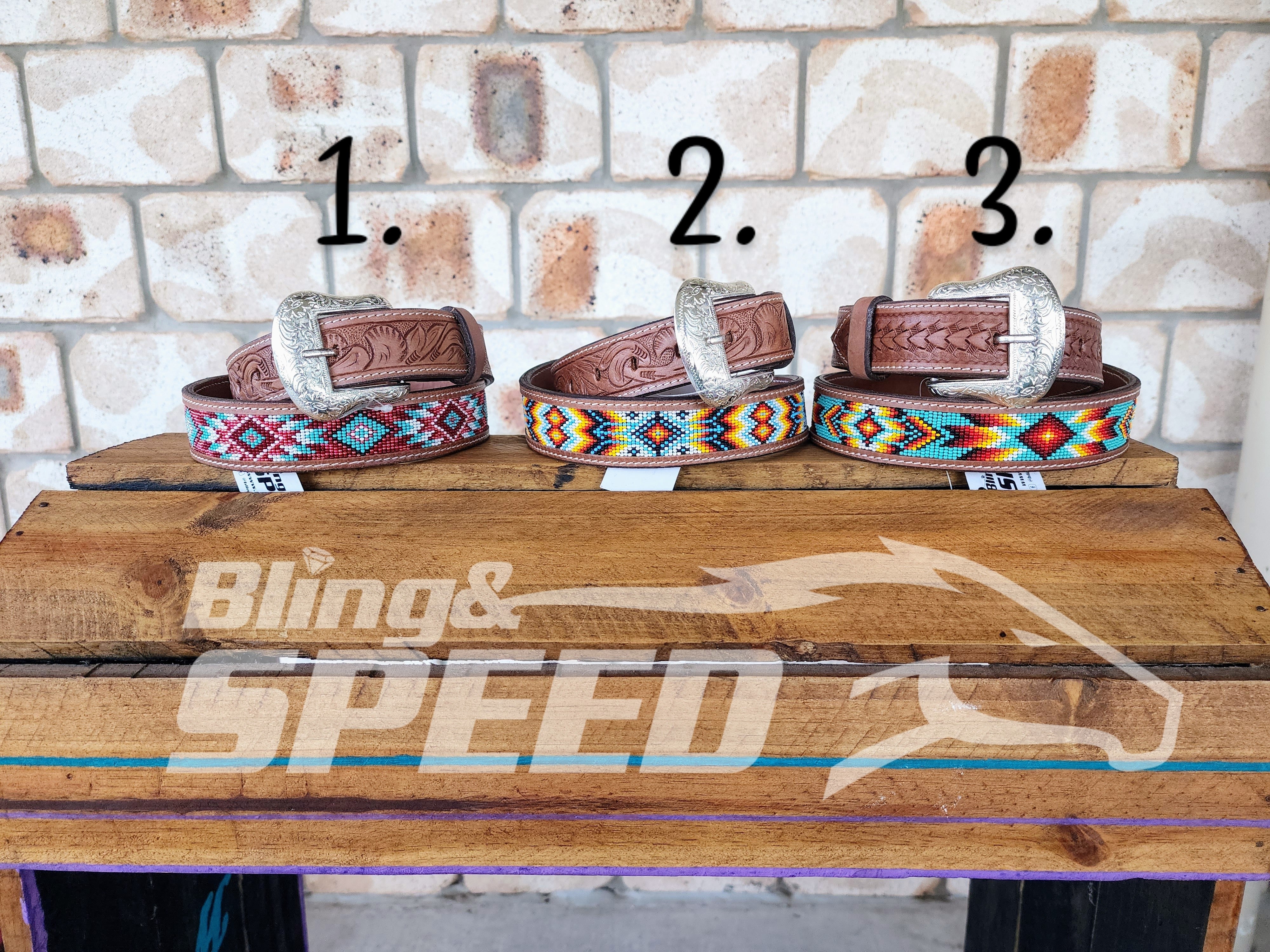 Beaded Tooled Belts (7956048904430)