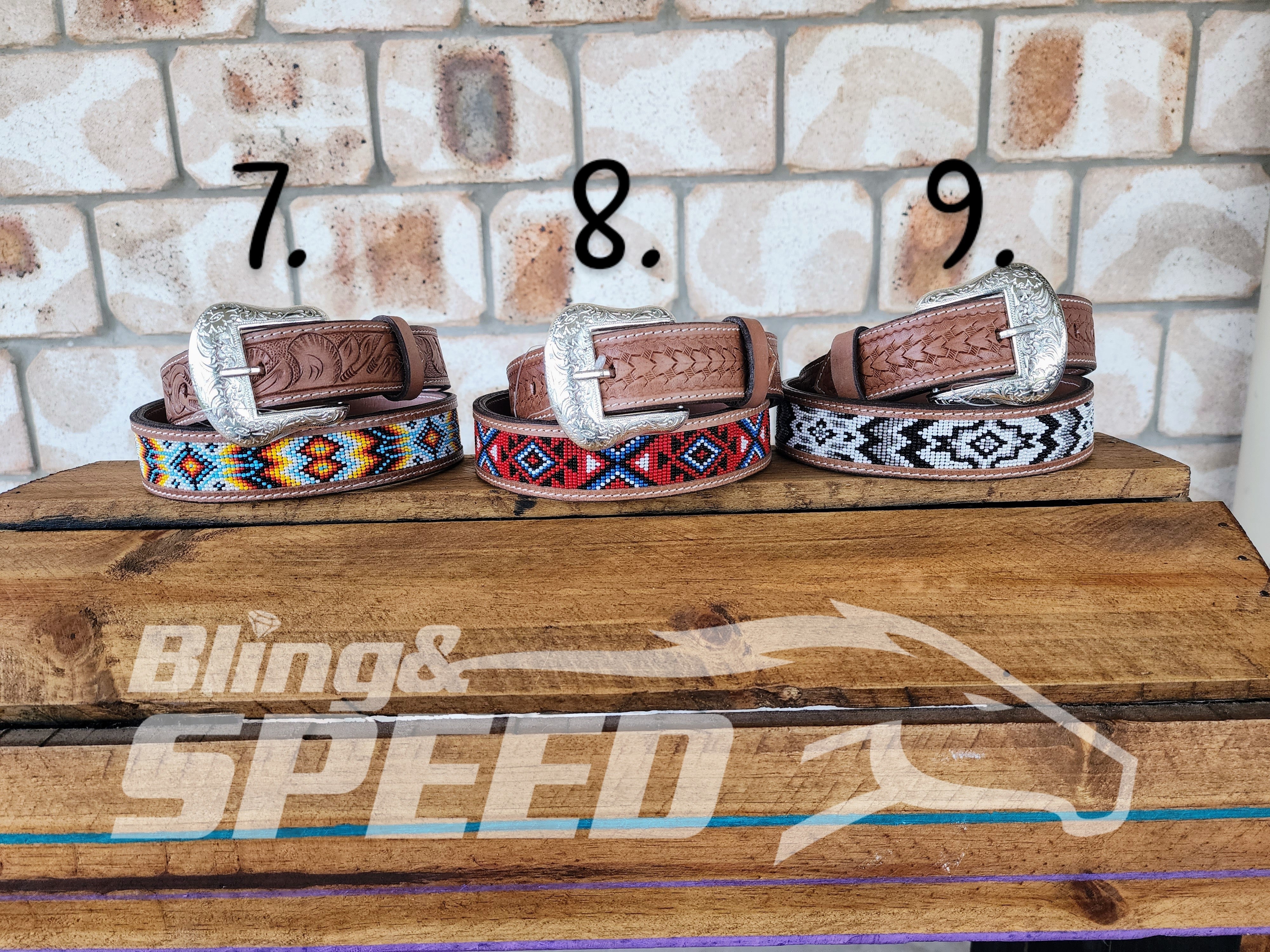 Beaded Tooled Belts (7956048904430)