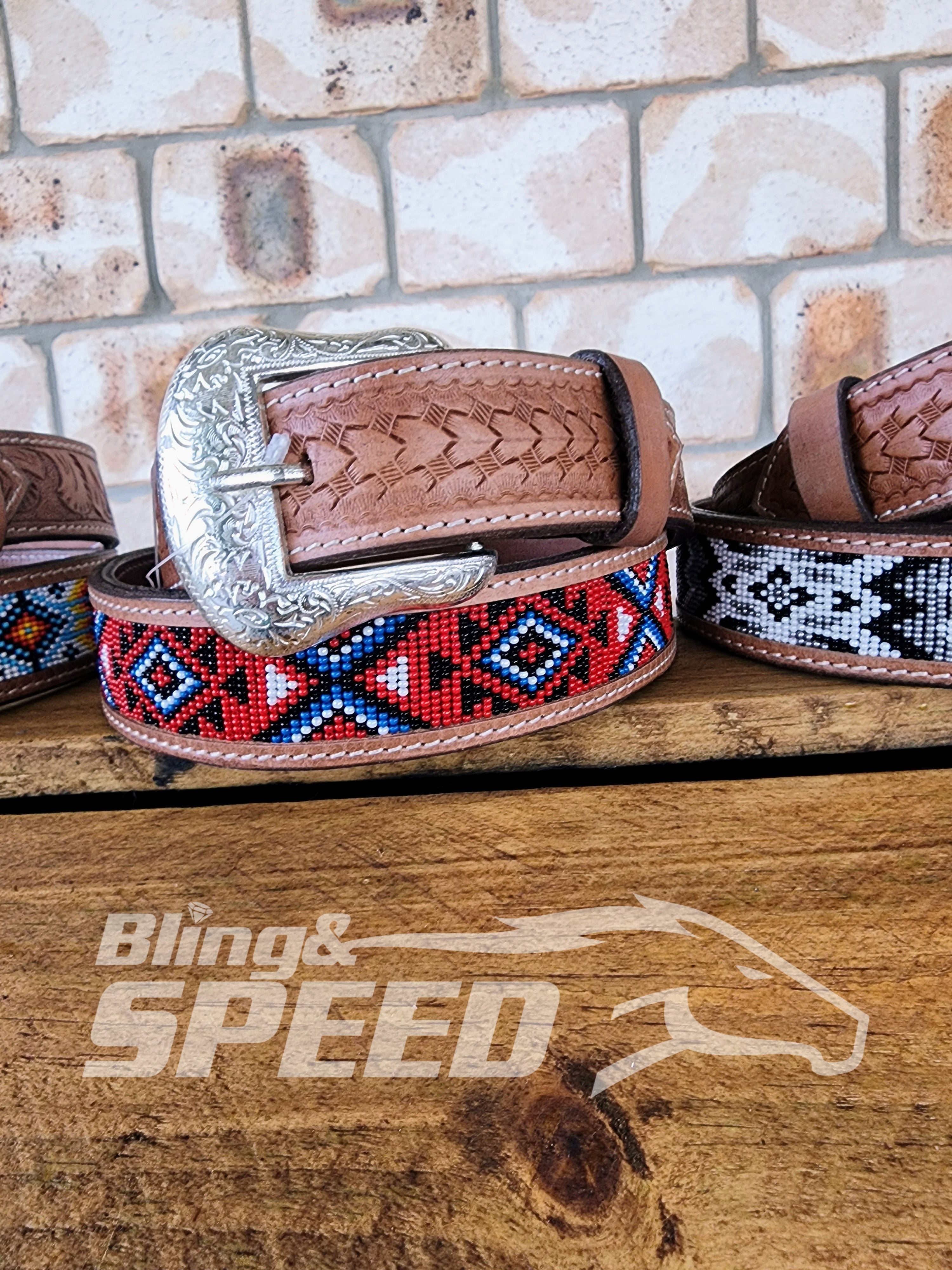 Beaded Tooled Belts (7956048904430)