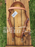 Load image into Gallery viewer, Bling & Speed Headstall with Snap Bit Ends - Light Oil (7956253278446)