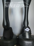 Load image into Gallery viewer, H55 Gold Standard Overreach Bell Boots - Black (7958100410606)