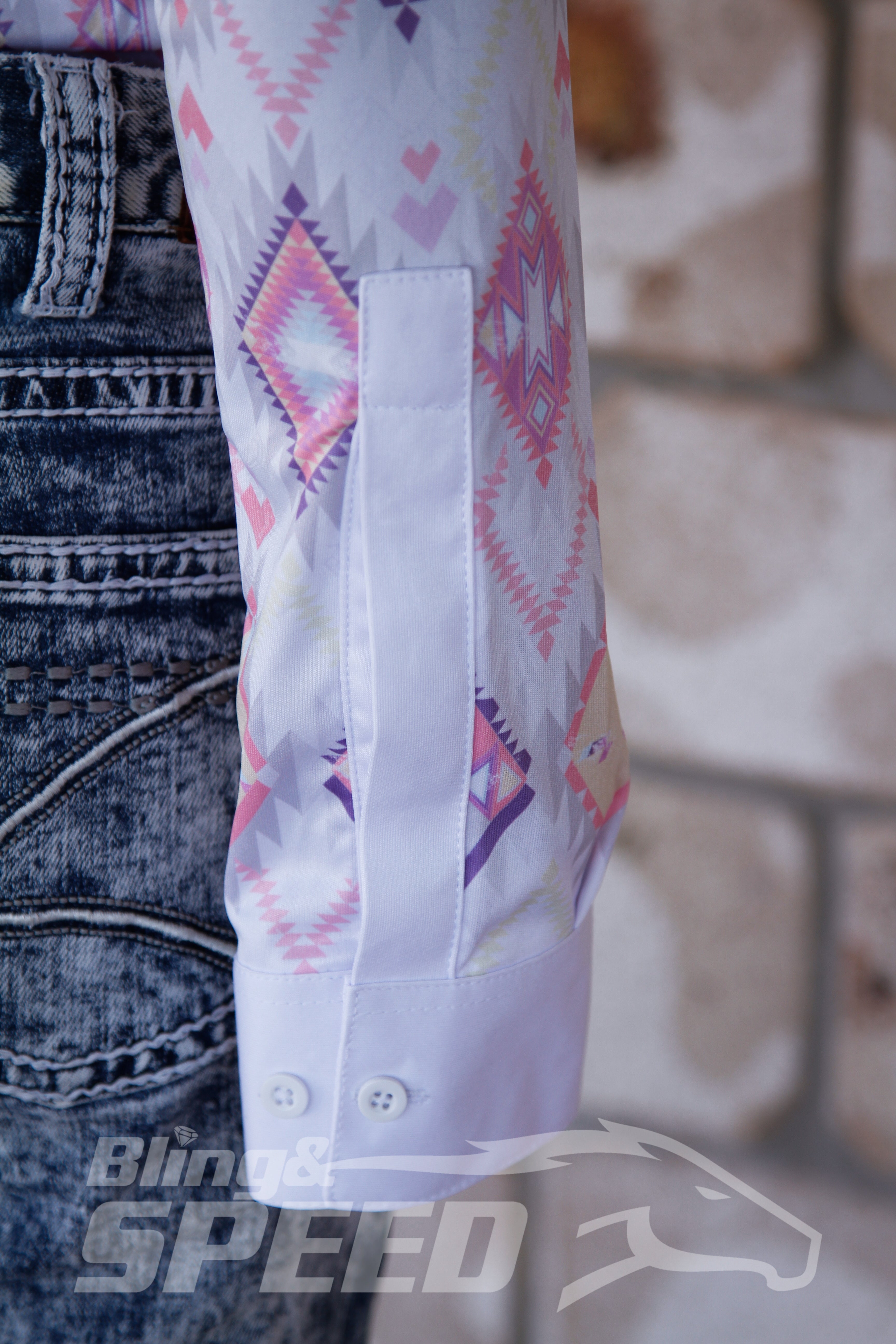 White Aztec Arena Shirt (7969843314926)