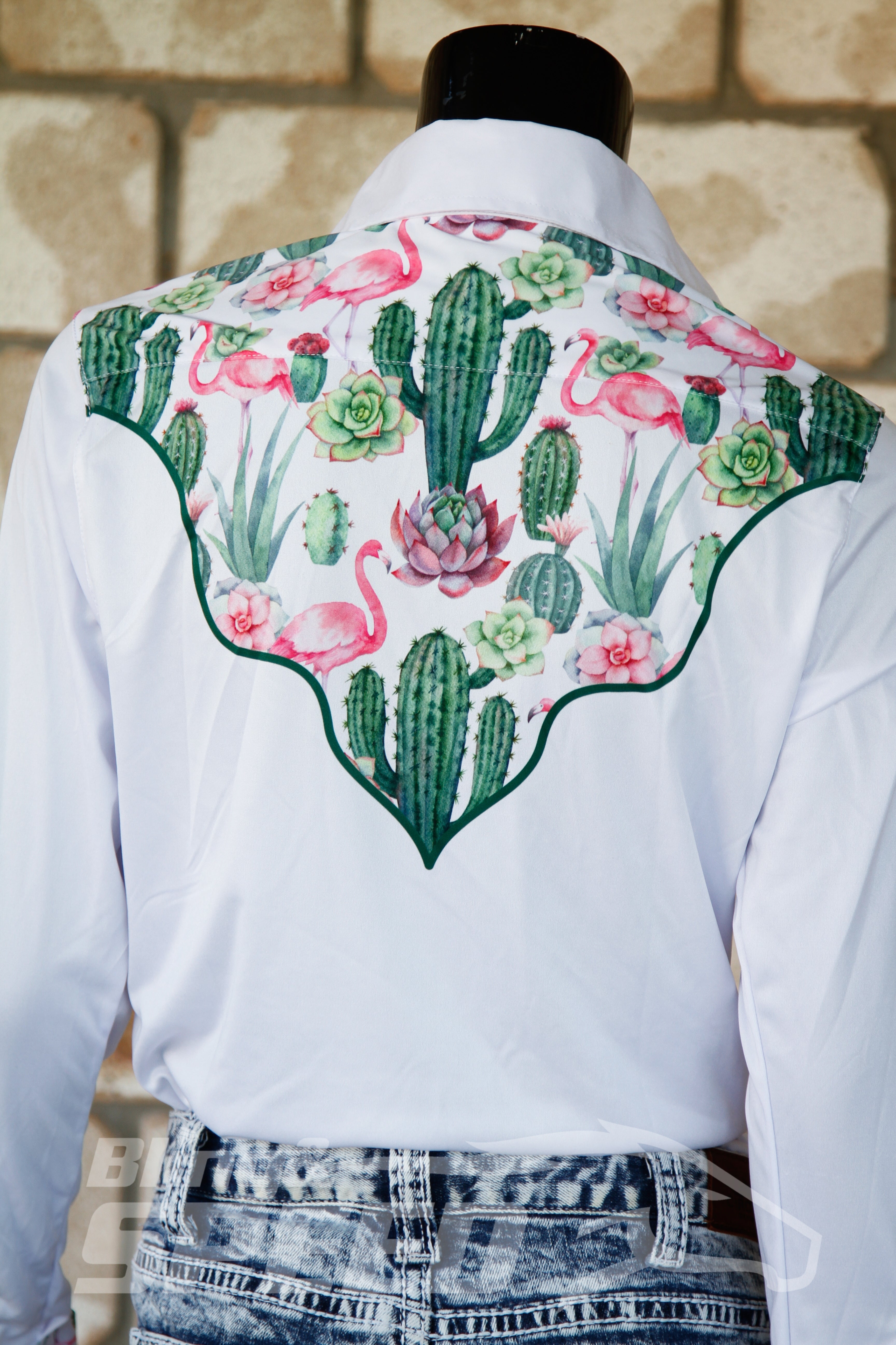 Cactus & Flamingo Arena Shirt (7969858781422)