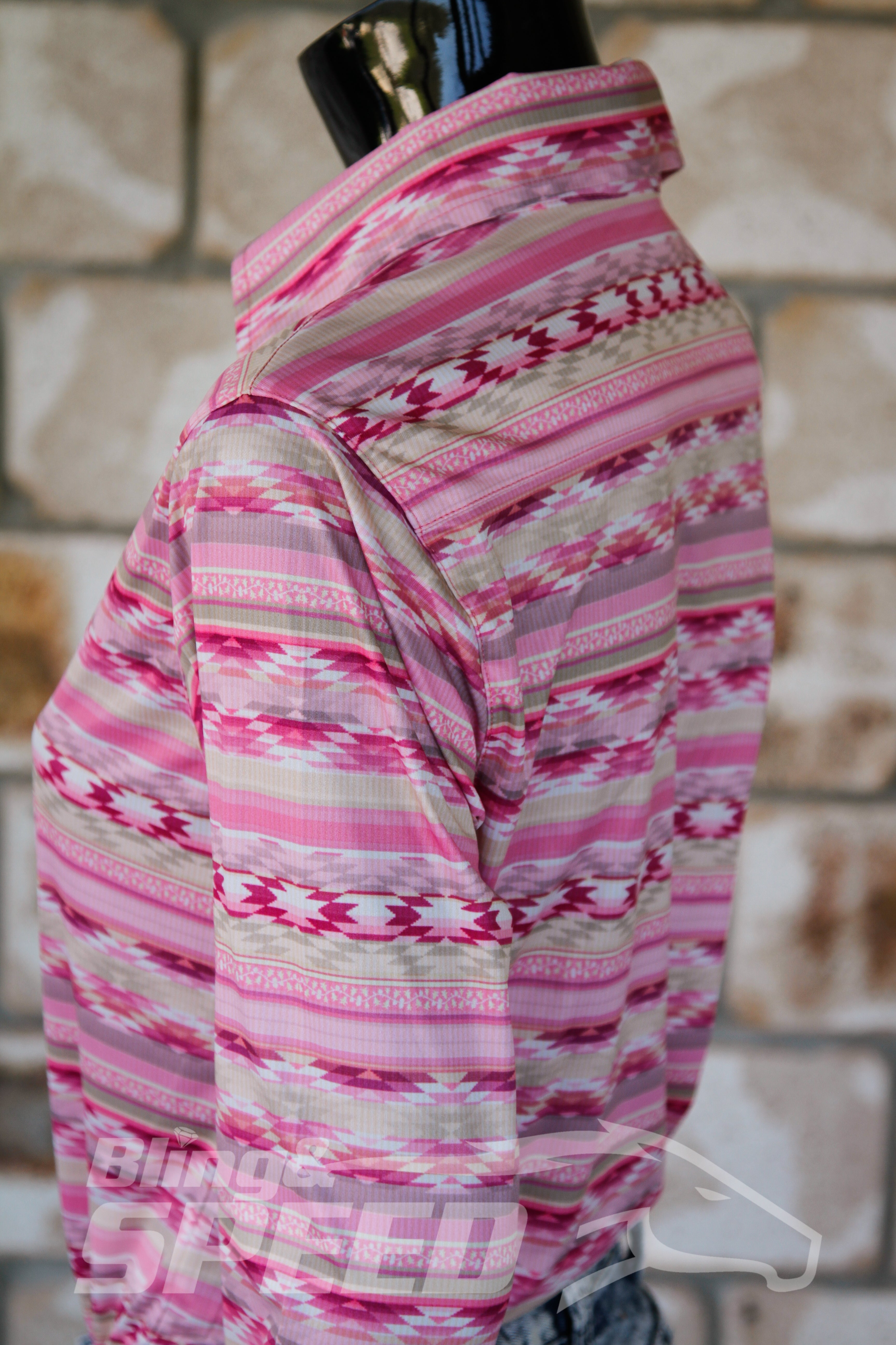 Pink Aztec Arena Shirt (7969865662702)