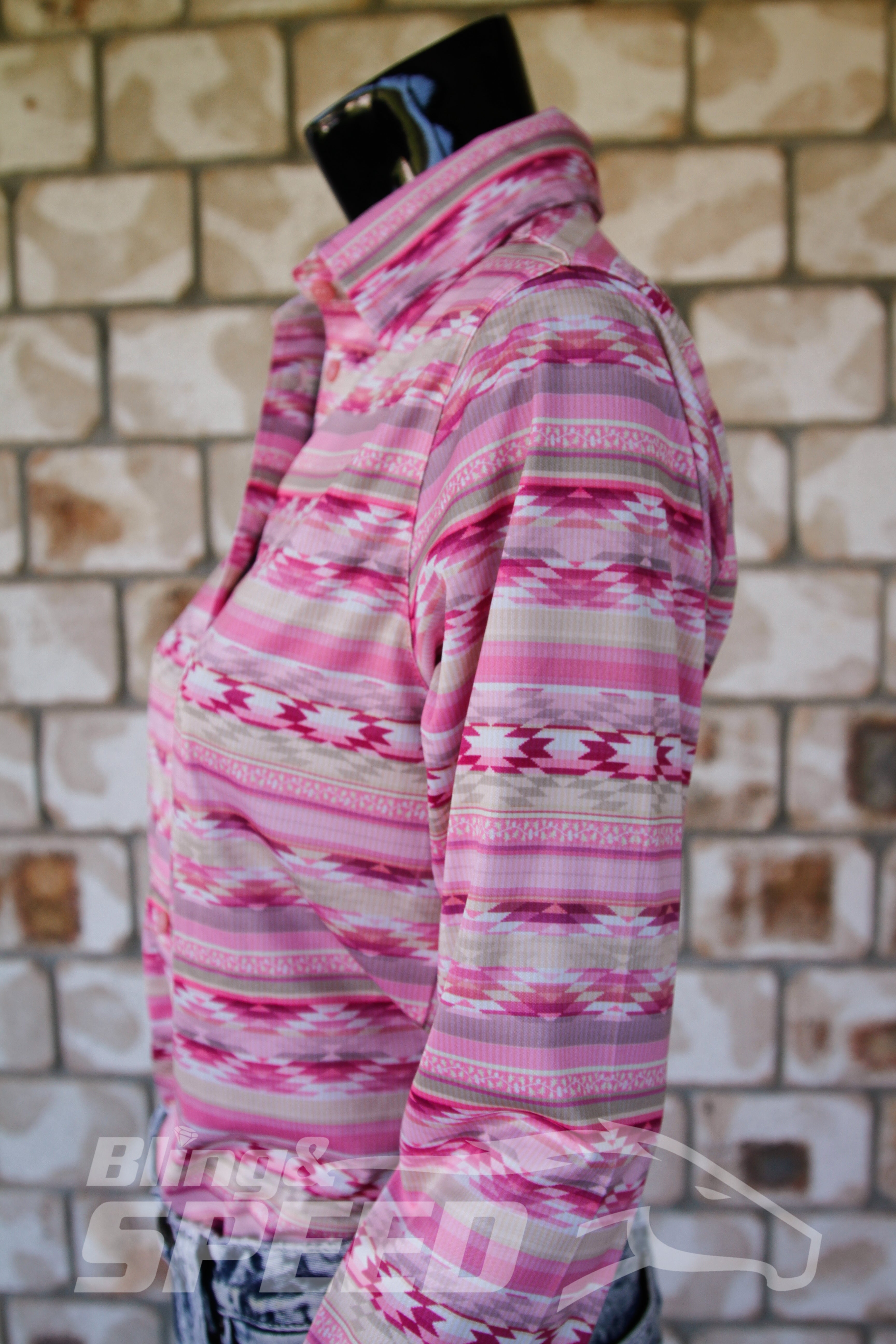 Pink Aztec Arena Shirt (7969865662702)