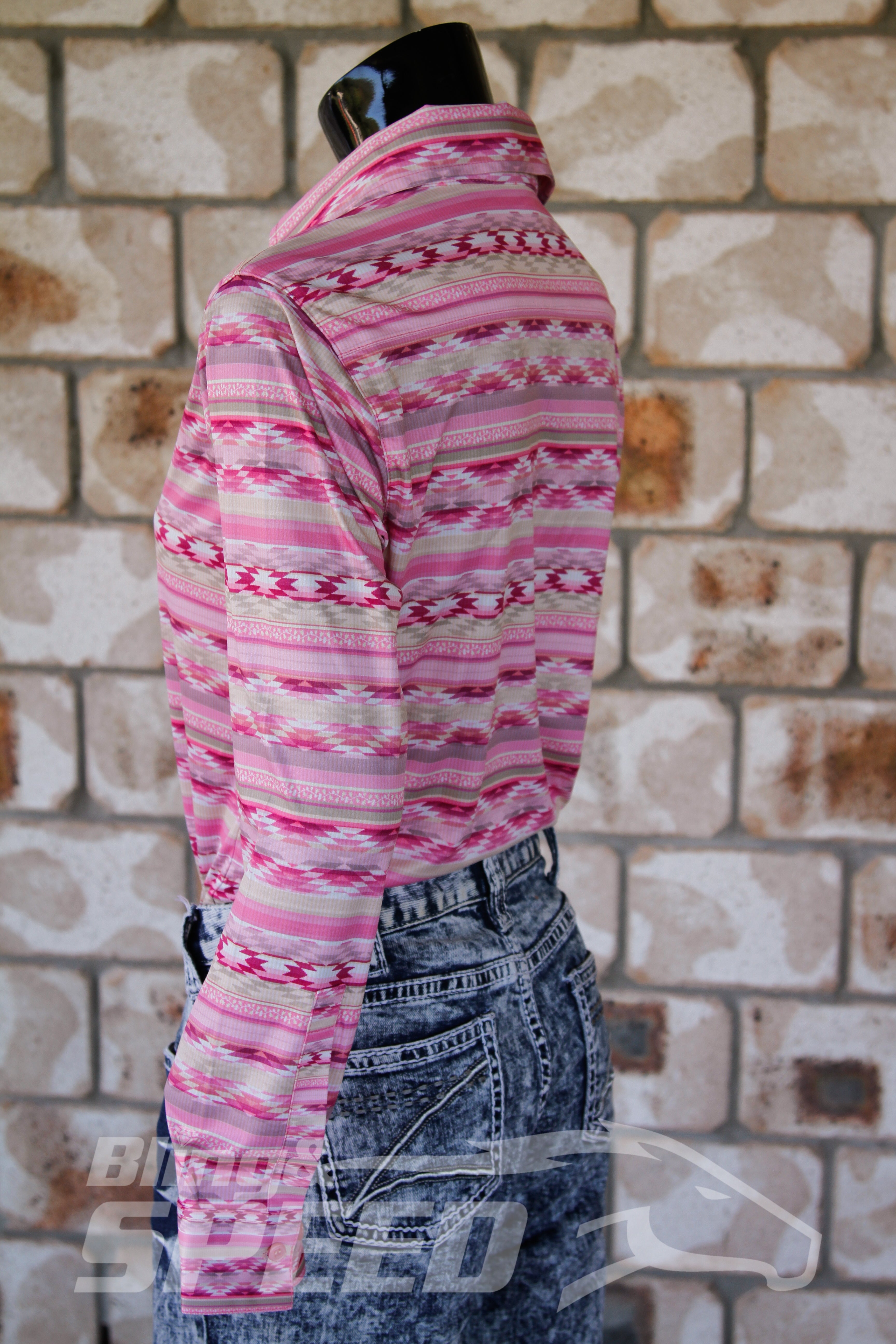 Pink Aztec Arena Shirt (7969865662702)