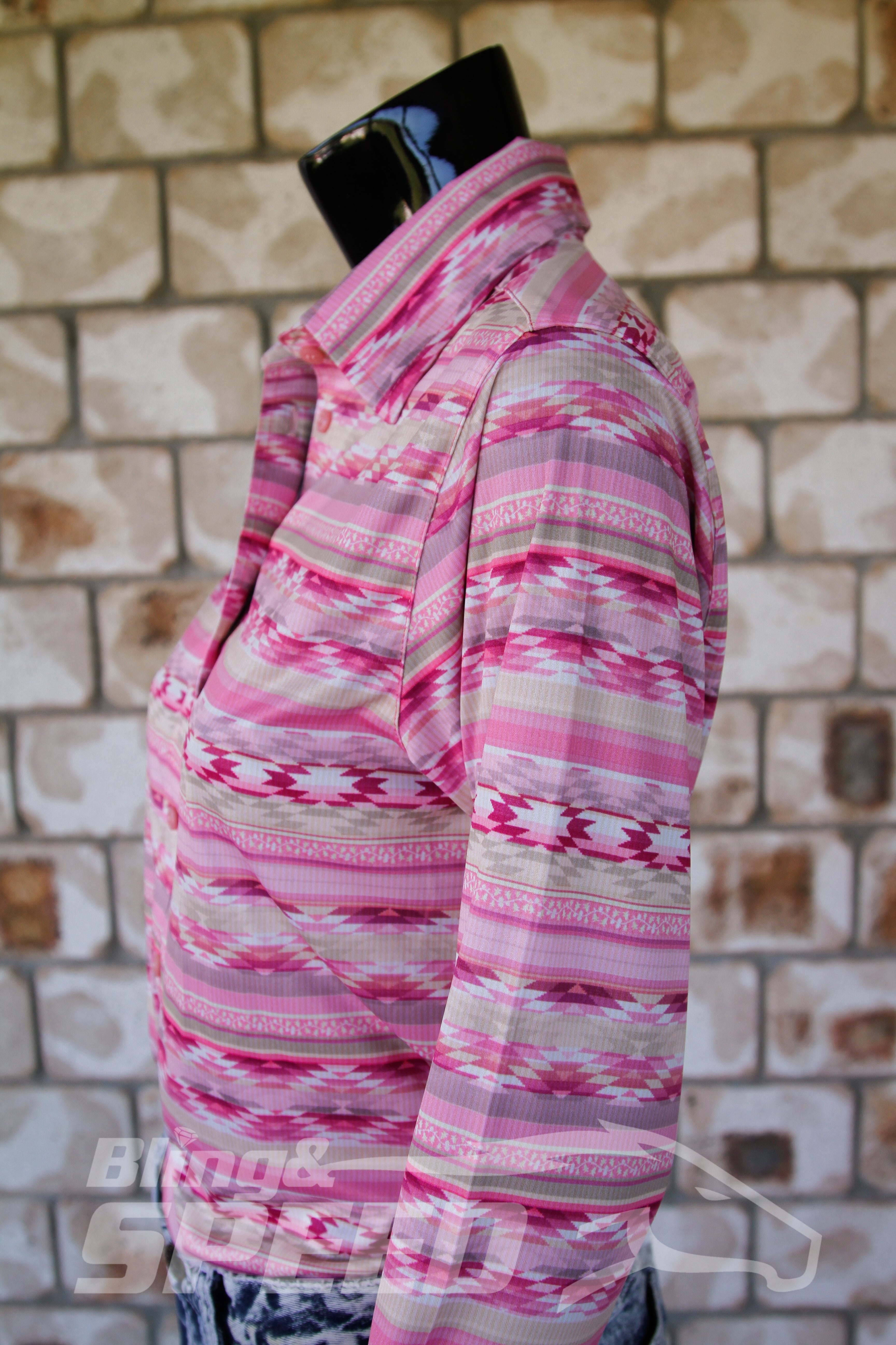 Pink Aztec Arena Shirt (7969865662702)