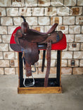 Load image into Gallery viewer, Wither Relief Saddle Pad - Red (7976051605742)