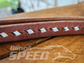 Load image into Gallery viewer, Bling & Speed Twisted Bloodknot Buckstitched Barrel Reins - Silver (7977760522478)