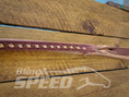 Load image into Gallery viewer, Bling & Speed Twisted Bloodknot Buckstitched Barrel Reins - Gold (7977762423022)
