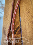 Load image into Gallery viewer, Bling & Speed Twisted Bloodknot Buckstitched Barrel Reins - Pink (7977762980078)