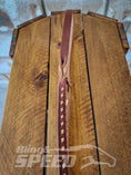 Load image into Gallery viewer, Bling & Speed Twisted Bloodknot Buckstitched Barrel Reins - Gold (7977762423022)