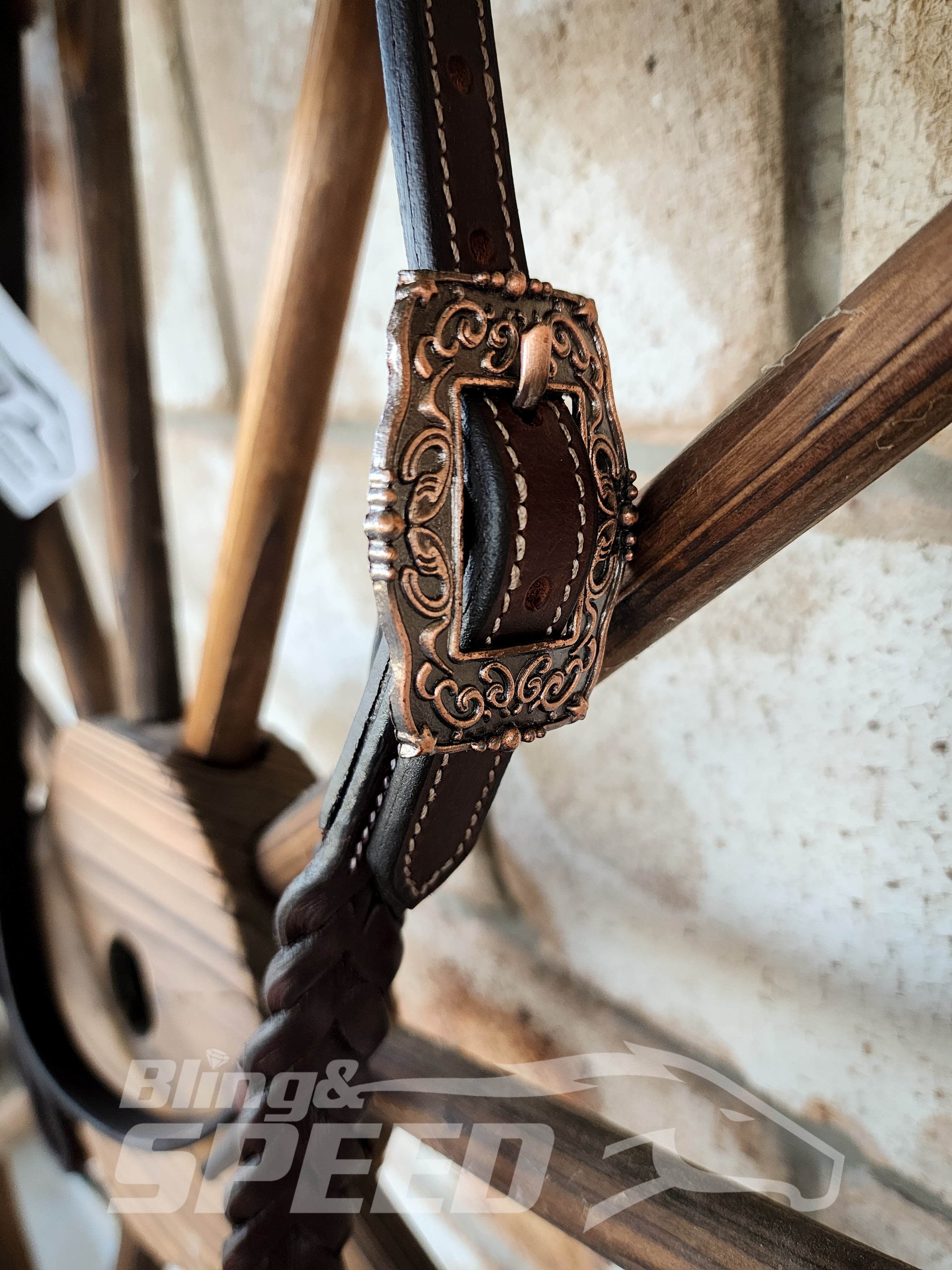 Bling & Speed Plait Bridle (7977769992430)