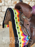 Load image into Gallery viewer, 6. "The Garnet Unicorn" Saddle Pad (7873221066990)