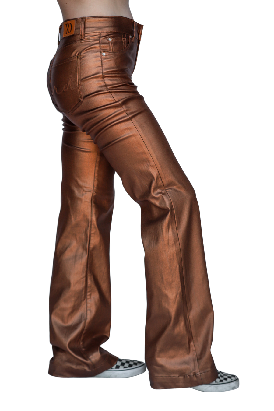 Bronze Metallic Signature Trouser